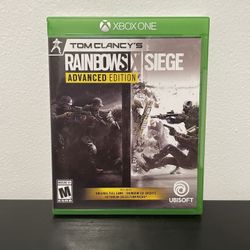 Rainbow Six Siege Advanced Edition Xbox One CIB Video Game Tom Clancy’s 2018