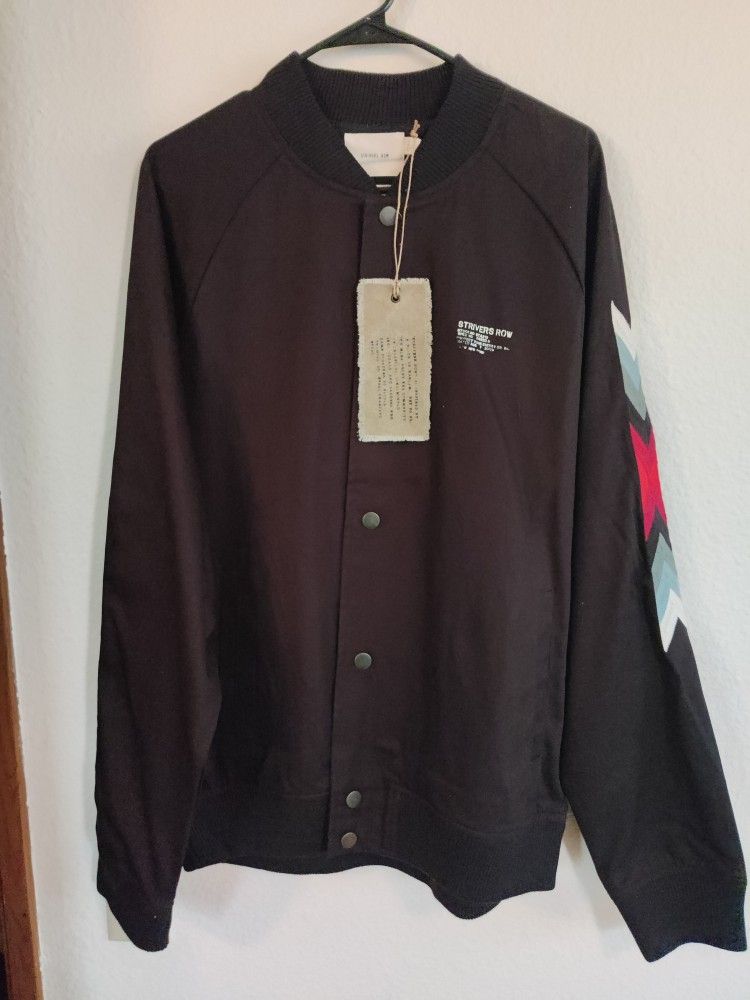 Strivers Row Bomber Jacket Size XL Men "Nwt"