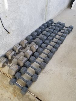 Dumbbell Set 15 - 75