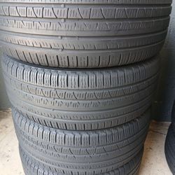 235/60/r18 Pirelli ALL FOUR (4) TIRES