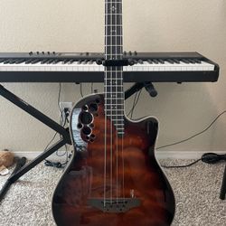 Ovation acoustic-electric bass