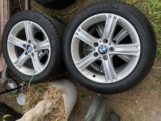 Bmw 17” Rims and Tires