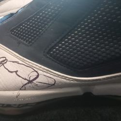 Autographed Old School Michael Jordan Shoes