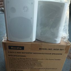 Herdio 2-way Waterproof Speakers