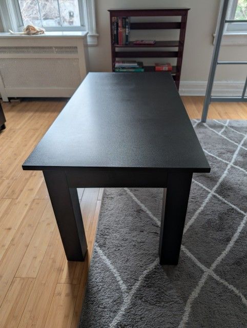 Large Black Coffee Table