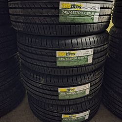 245/45/20 TBB Tires Installed And Balanced/ Instaladas Y Balanceadas 