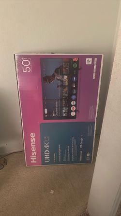 50 inch Hisense UHD 4k H5 TV