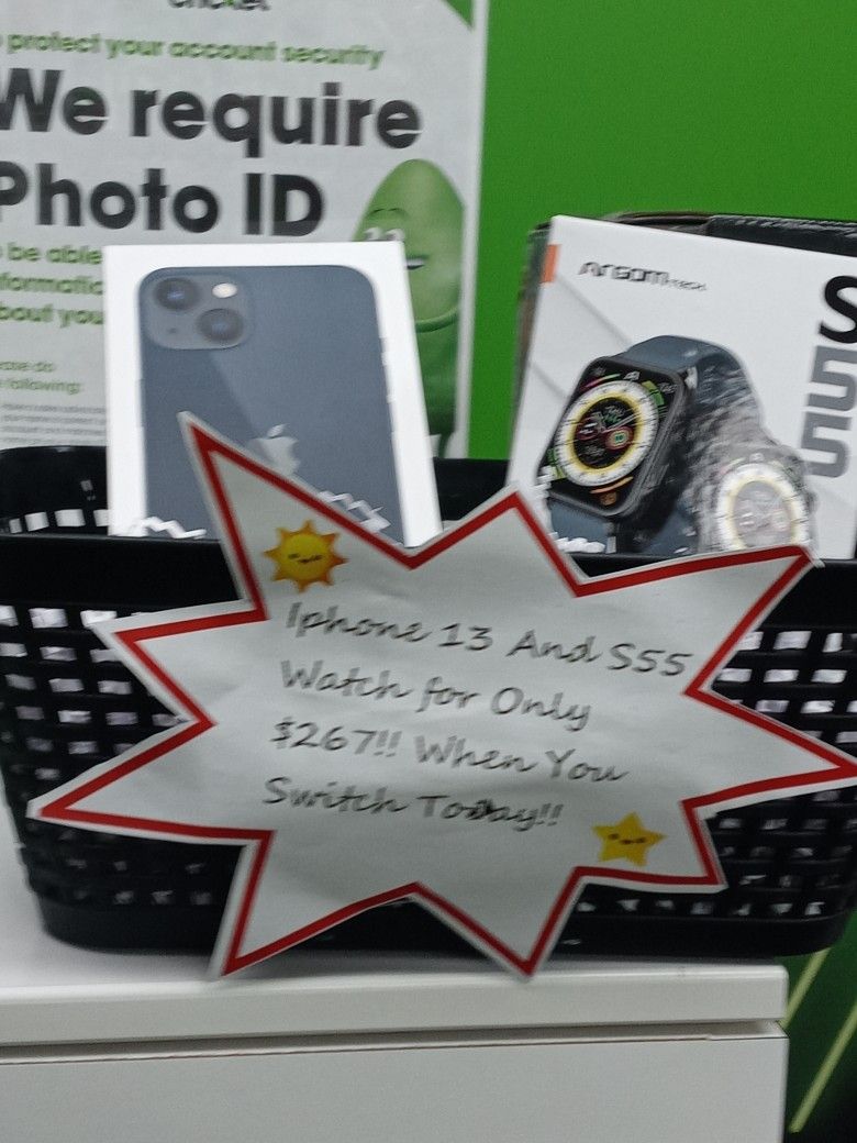 S55 And Iphone13 Bundle!!