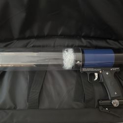 T SHIRT LAUCHER IN BLUE