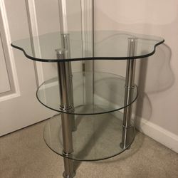Three Layers Of Thick Glass Brand New Table 