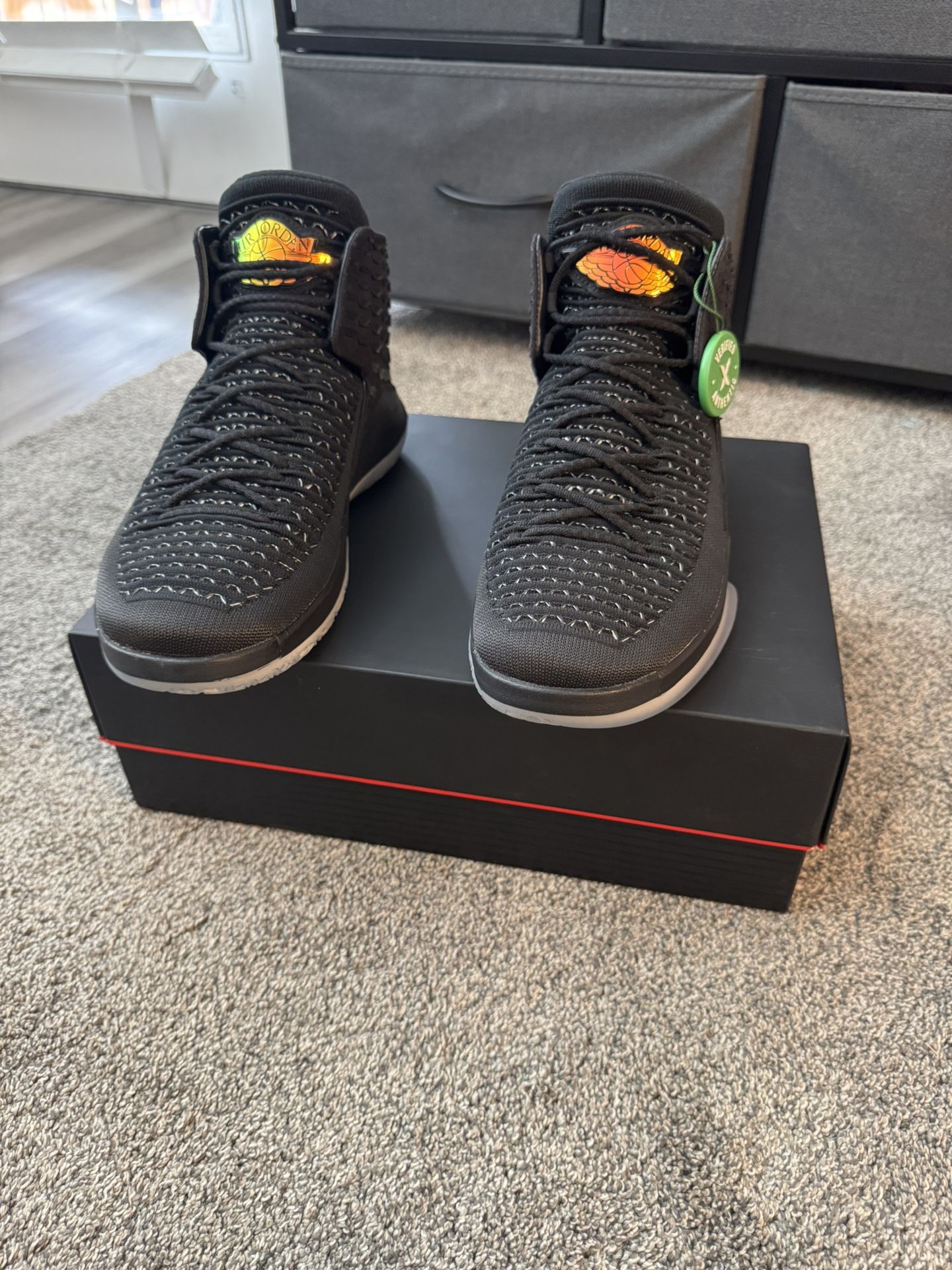 Black Cat 32s Jordans Air Jordan 32 Black Cats VERFIIED