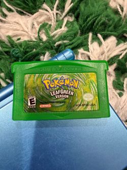Gameboy Pokemon leafgreen game