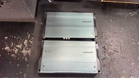 Amplificadores Audiocontrol A1500.1 y A600.4