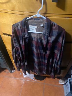 2XL weatherproof burgundy flannel