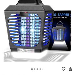 Bug Zapper Outdoor, Mosquito Zapper with LED Light