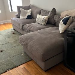 Grey Sectional Couch!