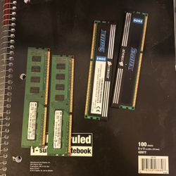 Computer Parts(ram Sticks 4gbx2 And 8gbx2)