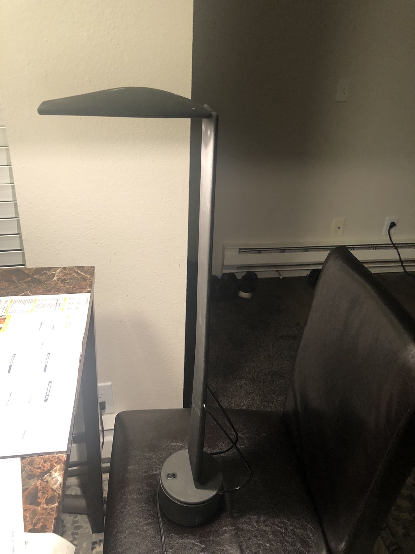 VTG ITALIANA LUCE DOVE Mario Barbaglia Marco Columbo LG Table Lamp Light ITALY