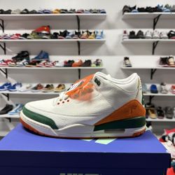 Jordan 3 Solefly Miami