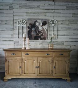 Refinished Pottery Barn Style Buffet/Tv Stand