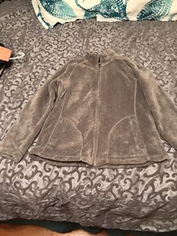 Warm grey jacket xl $15