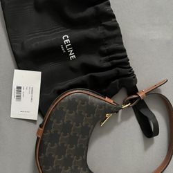 MINI AVA IN TRIOMPHE CANVAS AND CALFSKIN TAN