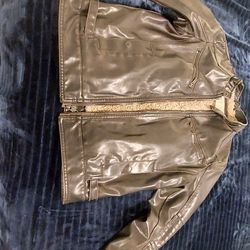 Mens Leather (Faux) Jacket