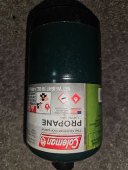 Coleman 16 oz Propane Camping Gas Cylinders - 3-Pack Bundle