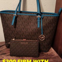 New Michael Kors Tote And Wristlet (READ BELOW PLEASE)