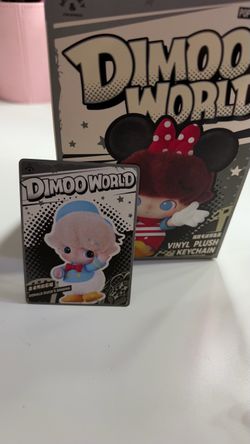 DIMOO WORLD × DISNEY Series-Vinyl Plush Keychain Blind Box