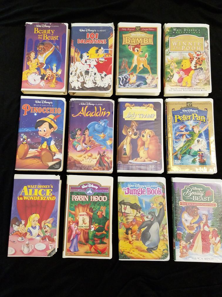 Movies-Disney VHS