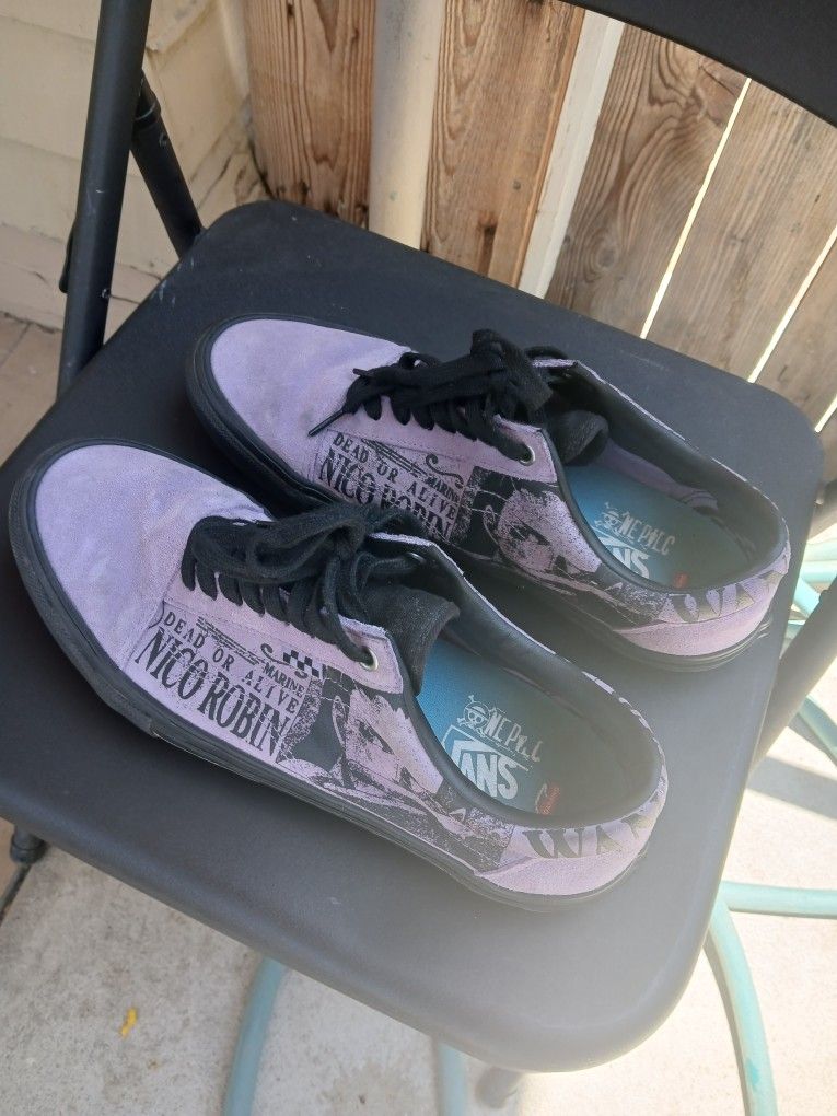 Purple One Piece Vans