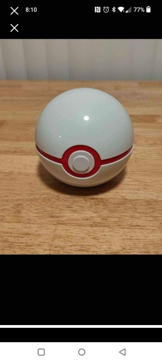 NEW Pokemon Ball Card Holder