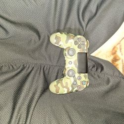 Green Camouflage Ps4 Controller