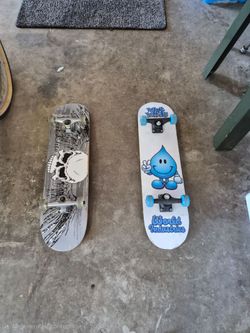 2 Used Skateboards