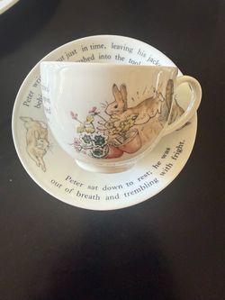 Peter Rabbit Cup and Saucer Set