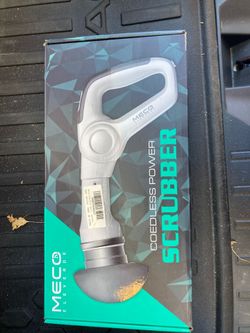 Cordless Rechargeable Power Scrubber