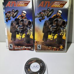ATV Offroad Fury: Pro (Sony PSP, 2006) CIB Complete Tested & WORKING