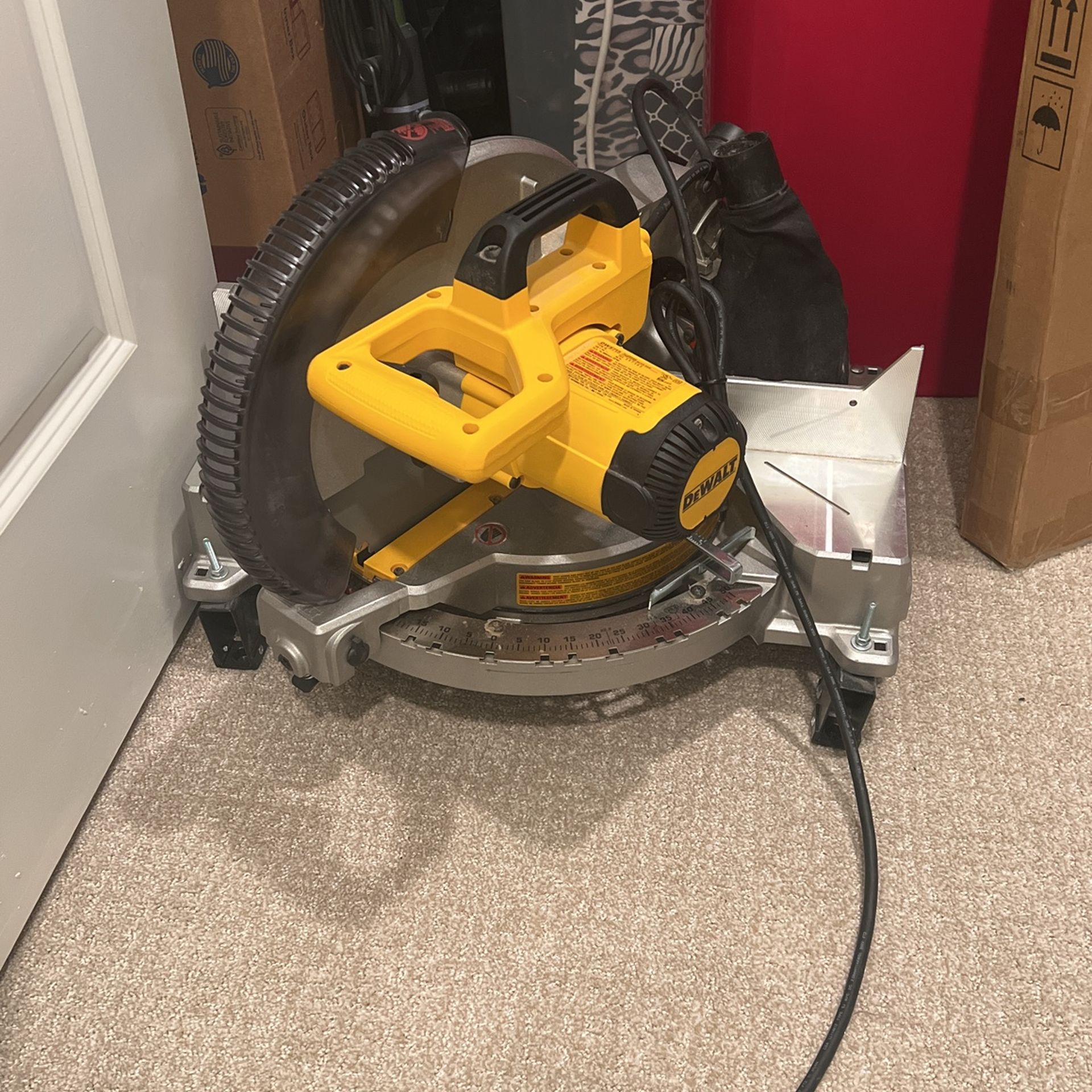 Used Once - DEWALT Miter Saw