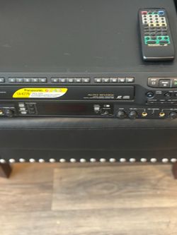 Panasonic LX-K770 Auto-Reverse LD CD Player Karaoke