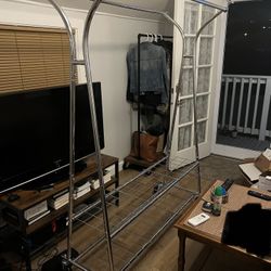 BRAND NEW Double Rolling Clothes Rack