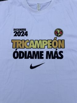 Camisetas Tricampeon del Club America