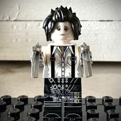 Lego Custom Edward Scissorhands Minifigure