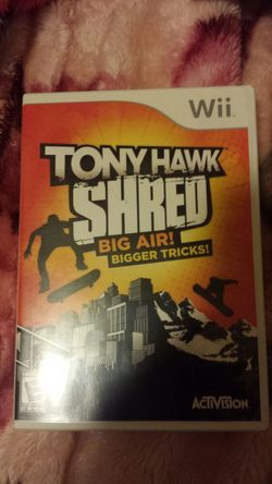 Tony hawk shred with skateboard new out of the box