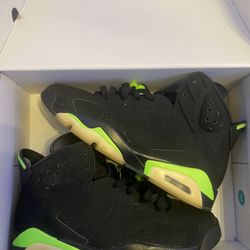 Jordan 6 Electric green