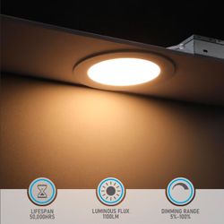 6 Inch Slimline Led Recessed Lights 5CCT