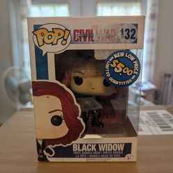 POP Captain America 3: Civil War - Black Widow Funko Vinyl Figure