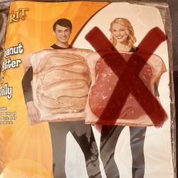 JUST Peanut Butter Toast Costume (NO Jelly!)