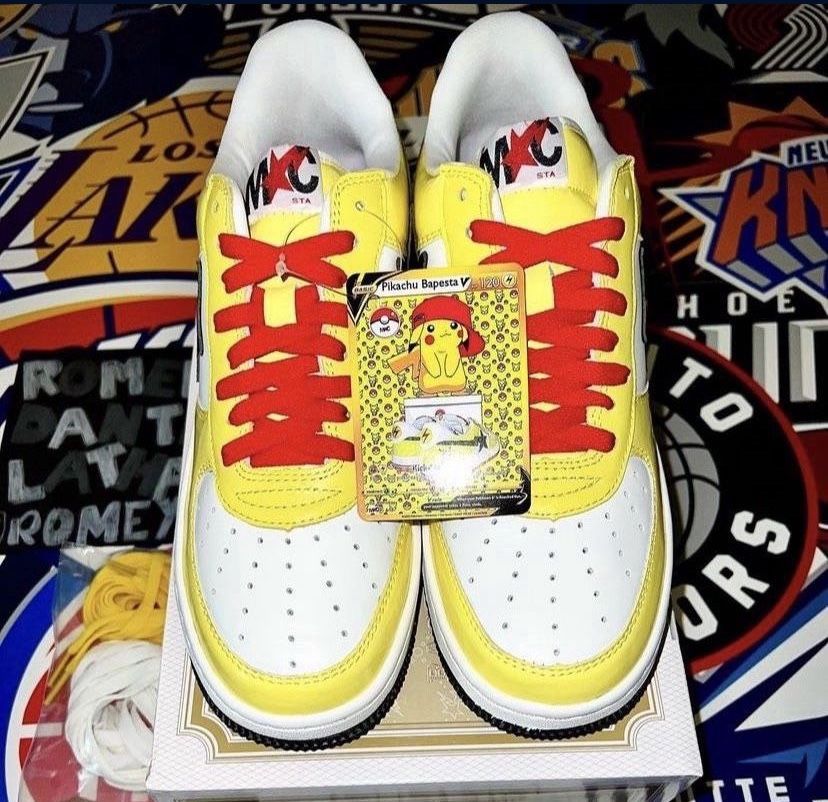 Pokémon Bape Shoes (Bapestas)