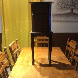 Standing Jewelry Cabinet 